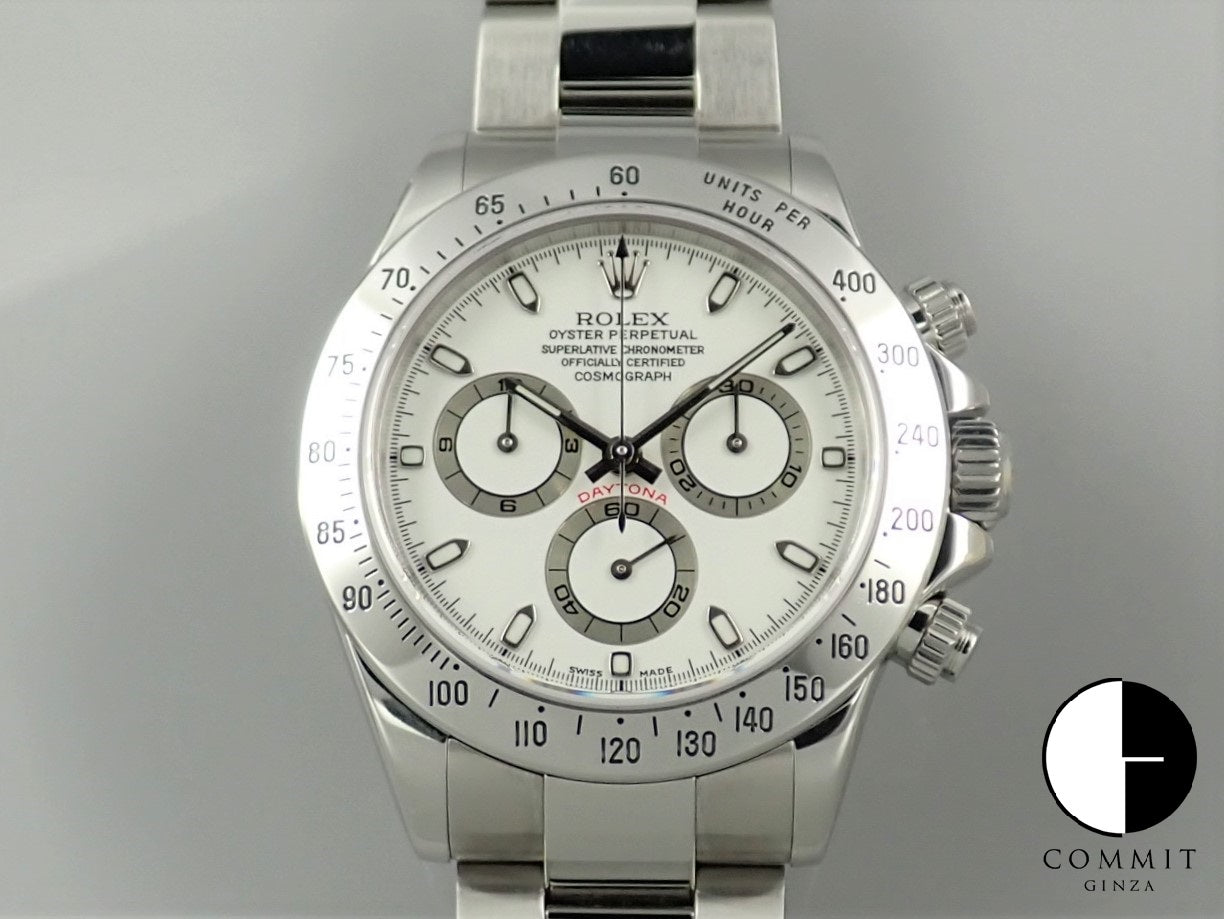 Rolex Daytona White Dial F Series &lt;Warranty, Box, etc.&gt;