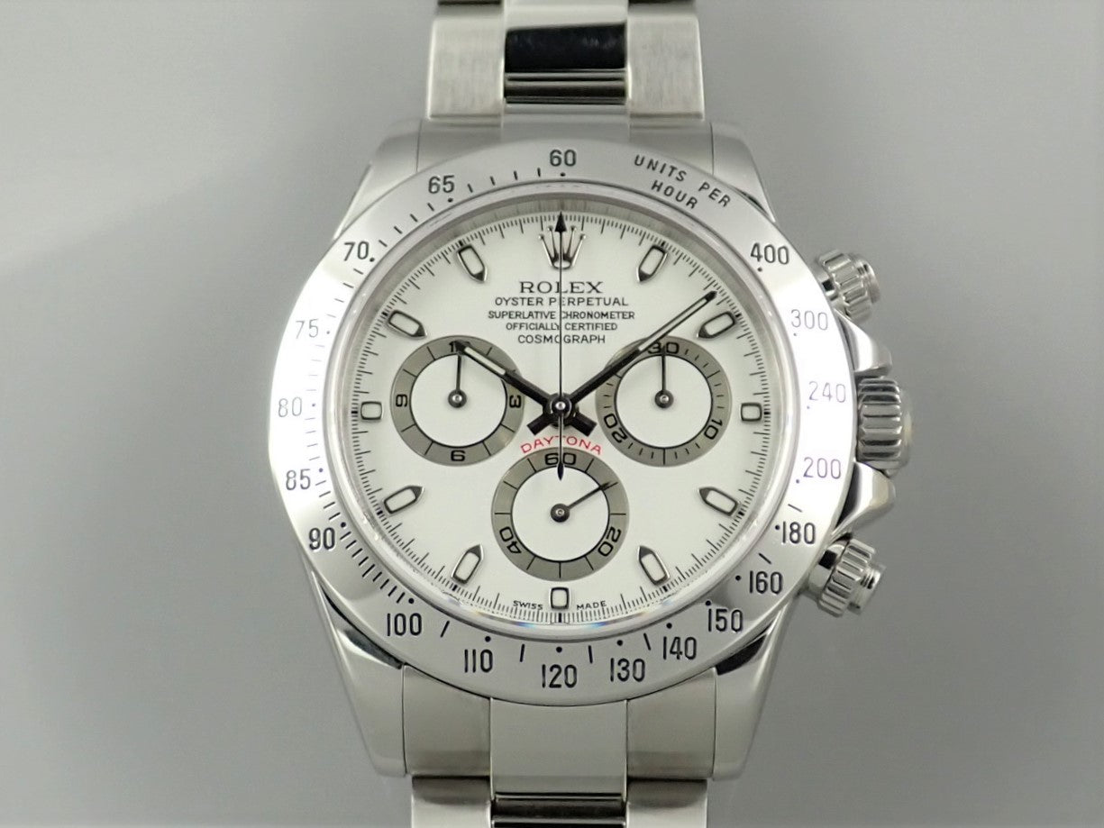 Rolex Daytona White Dial F Series &lt;Warranty, Box, etc.&gt;