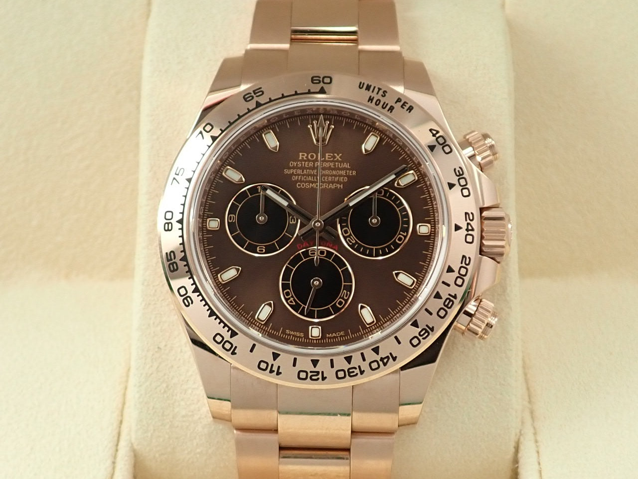 Rolex Daytona Chocolate x Black &lt;New warranty, box, etc.&gt;