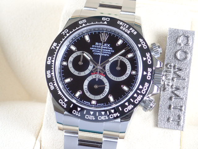 Rolex NEW Daytona Black Dial [Unused] Ref.116500LN