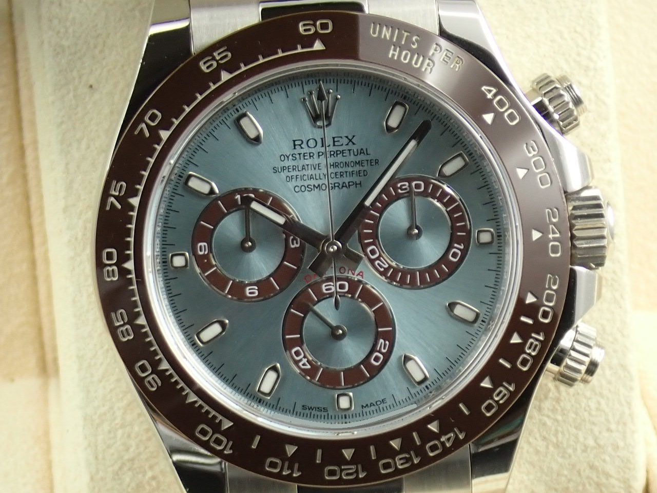 Rolex Daytona Ice Blue Dial &lt;Warranty Box and Others&gt;