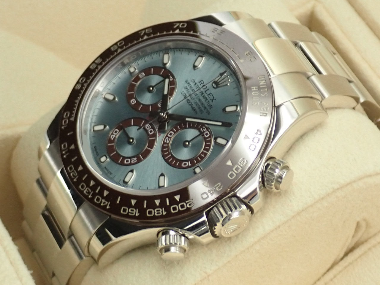 Rolex Daytona Ice Blue Dial &lt;Warranty Box and Others&gt;