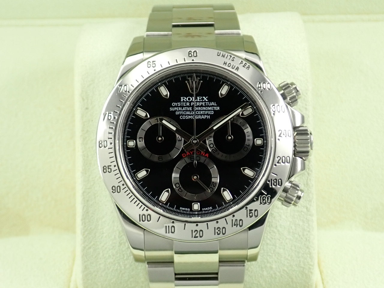 Rolex Daytona Black Dial &lt;Warranty, Box, etc.&gt;