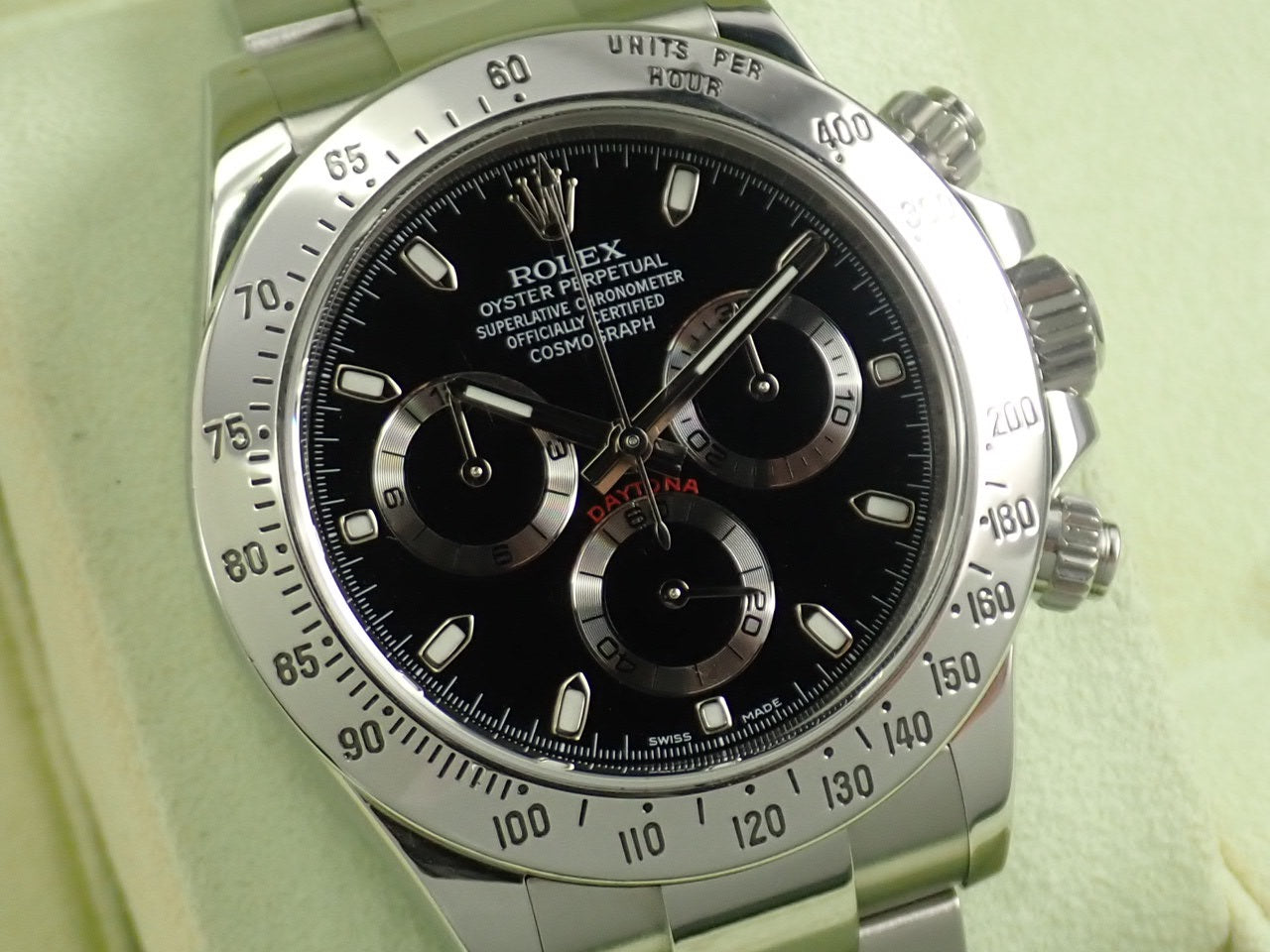 Rolex Daytona Black Dial &lt;Warranty, Box, etc.&gt;