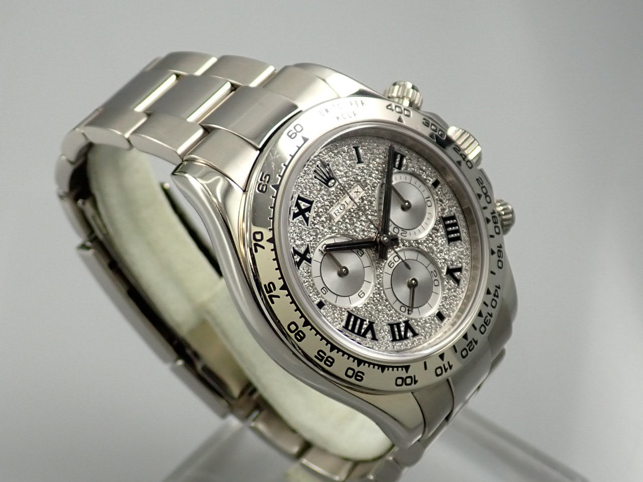 Rolex Daytona Pave Diamond Roman Dial V Series &lt;Warranty Box and Others&gt;