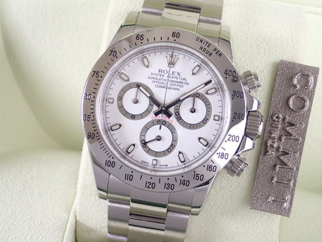 Rolex Daytona White Dial Ref.116520