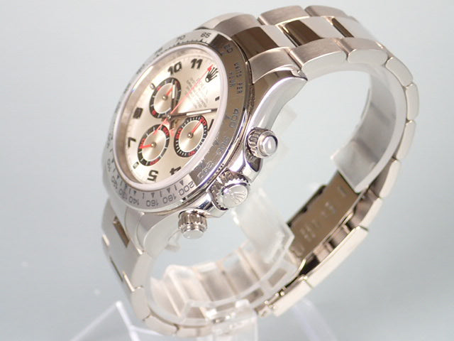 Rolex Daytona Silver Arabic Ref.116509