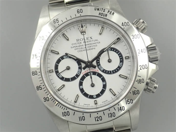 ロレックス デイトナ エルプリメロ Ref.16520 ステンレススチール ホワイト文字盤