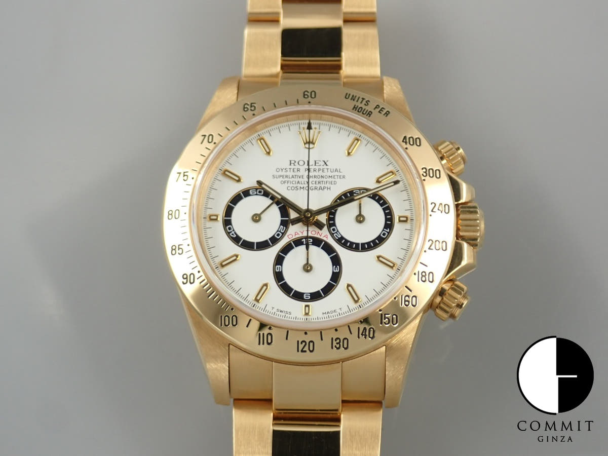 ロレックス デイトナ エルプリメロ Ref.16528 ホワイト文字盤 美品 KXWFPH2A