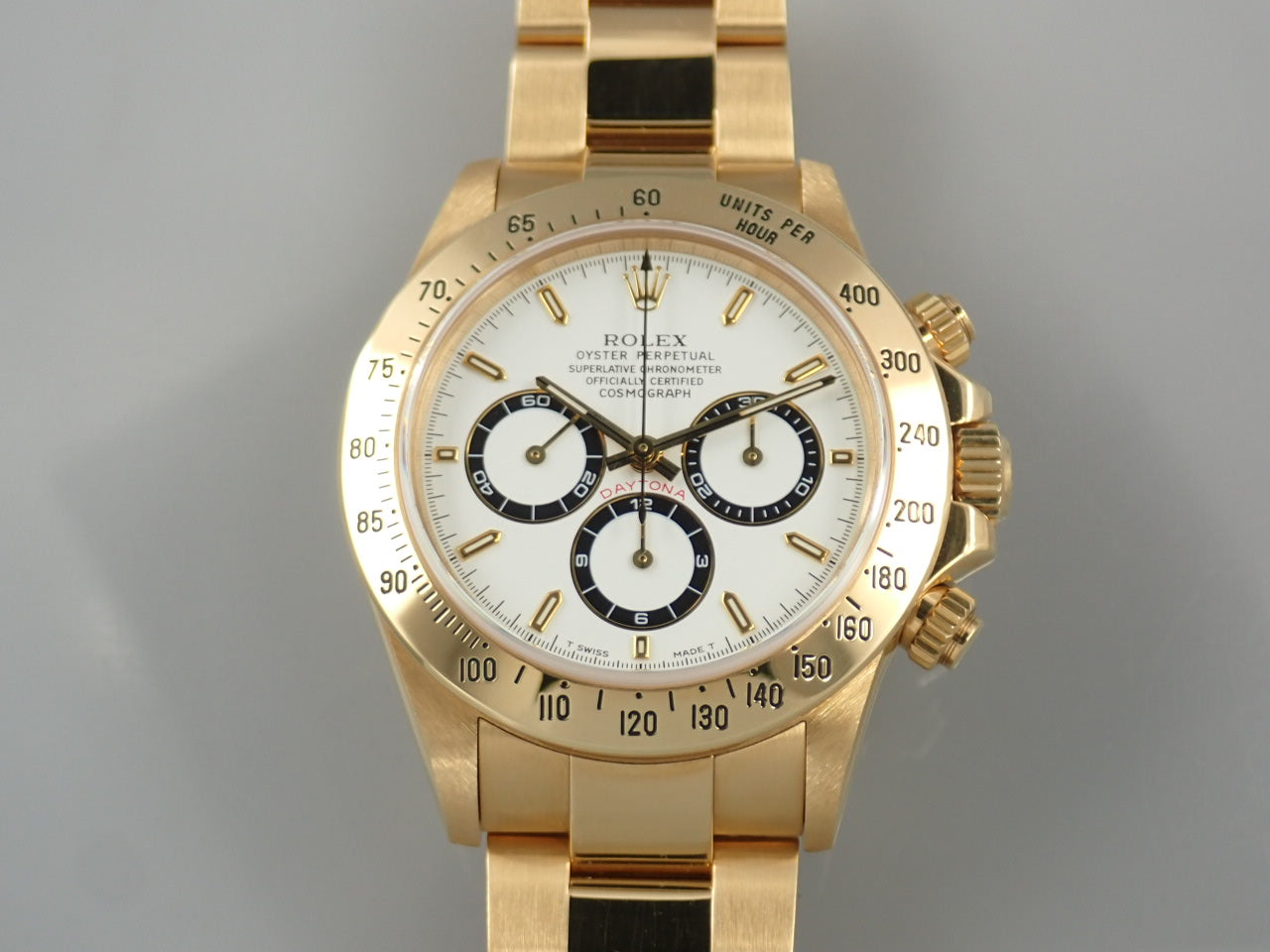 Rolex Daytona El Primero White Dial S-Serial Number [Excellent Condition] &lt;Box&gt;