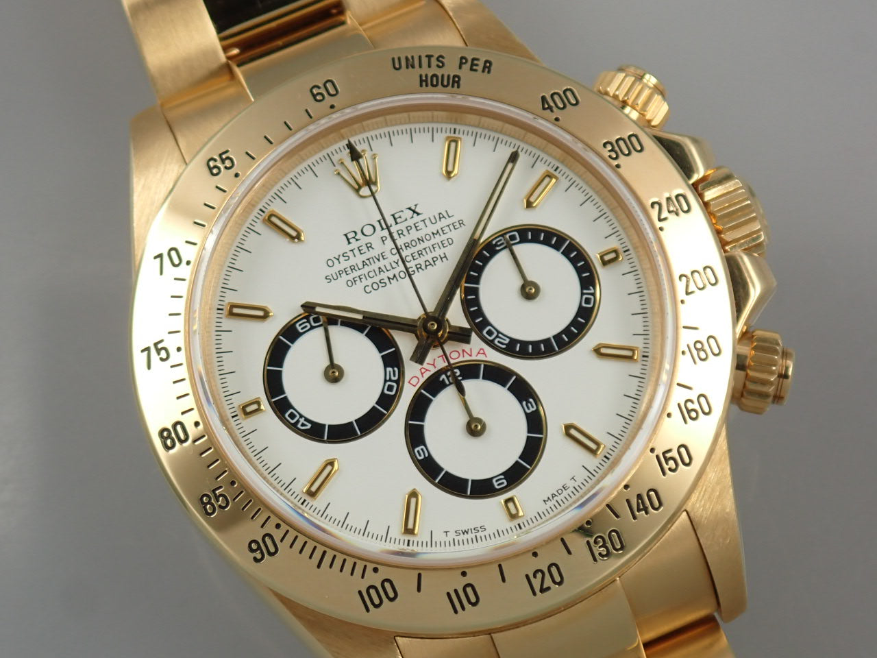 Rolex Daytona El Primero White Dial S-Serial Number [Excellent Condition] &lt;Box&gt;