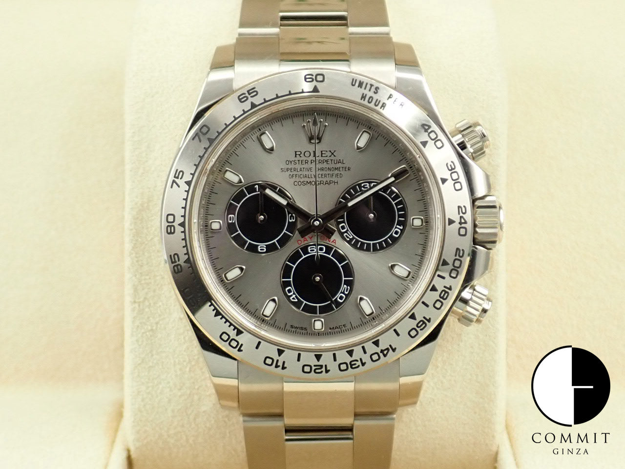 Rolex Daytona Steel Black &lt;Warranty, Box, etc.&gt;