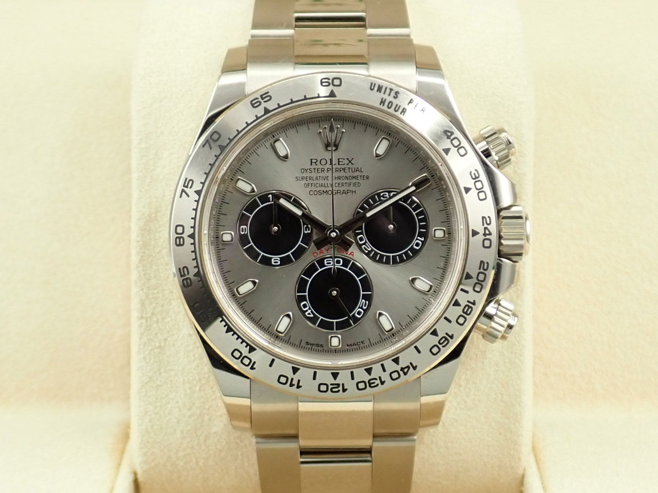 Rolex Daytona Steel Black &lt;Warranty, Box, etc.&gt;