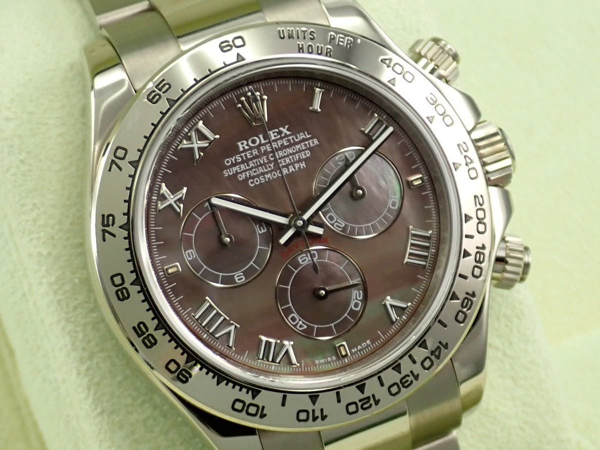 ロレックス デイトナ Ref.116509NR ブラックシェル文字盤 中古 6S5XLAPC