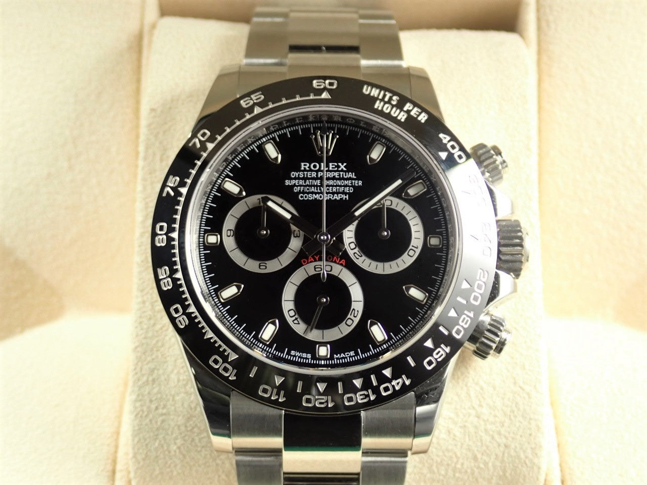 Rolex Daytona Black Dial &lt;Warranty, Box, etc.&gt;