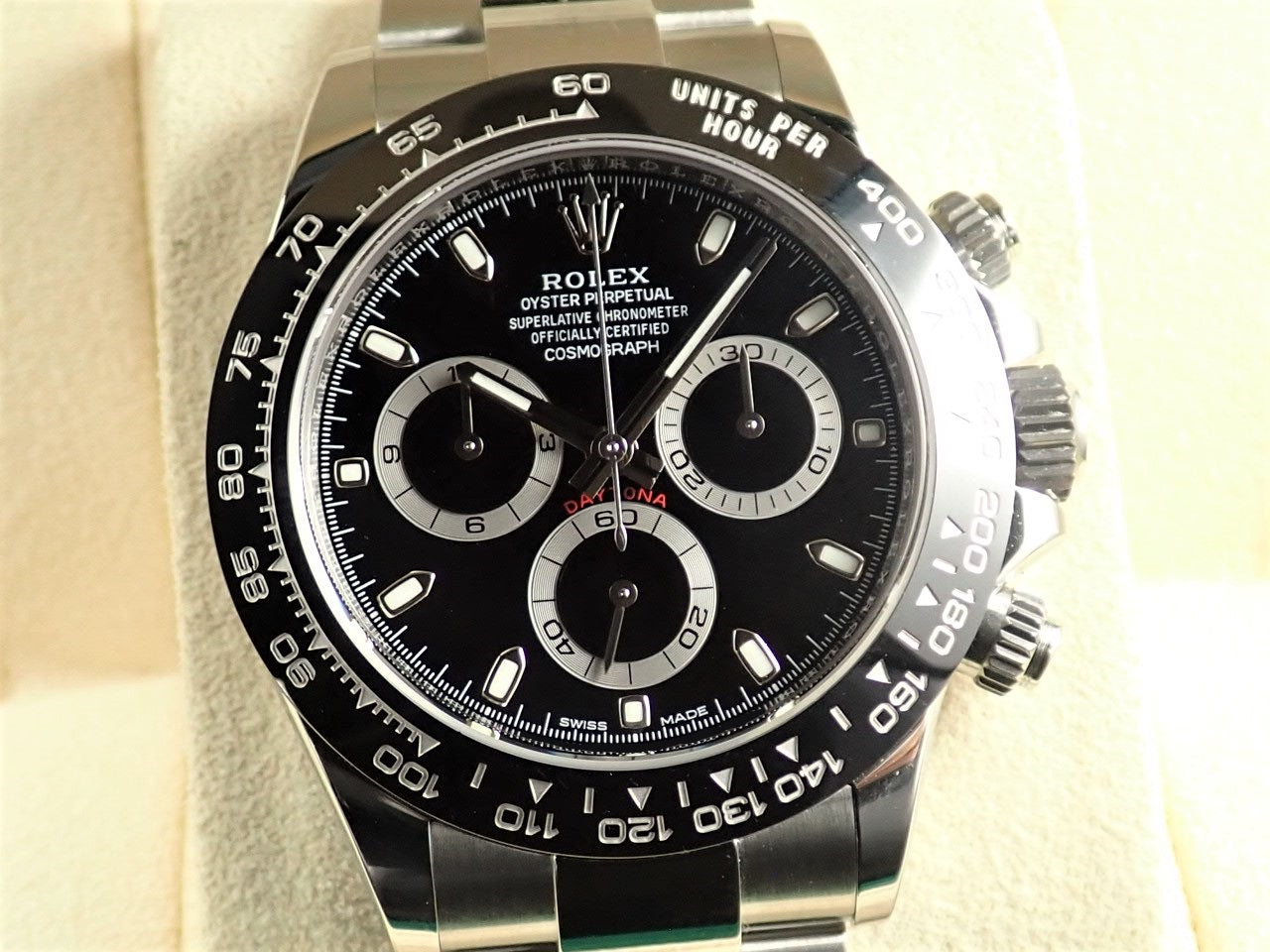 Rolex Daytona Black Dial &lt;Warranty, Box, etc.&gt;