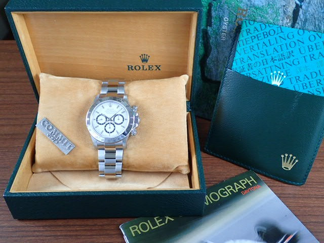 Rolex Daytona El Primero White Dial A Serial Ref.16520