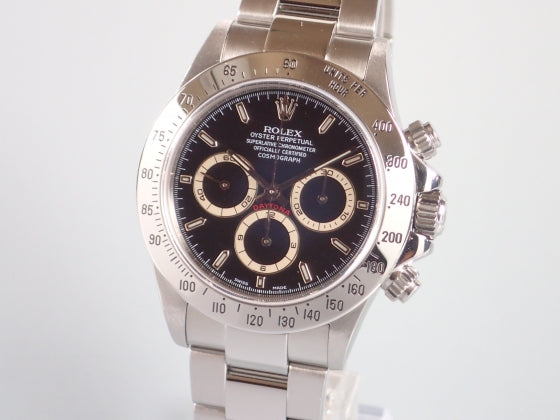 Rolex Daytona El Primero Black Dial A7 Ref.16520