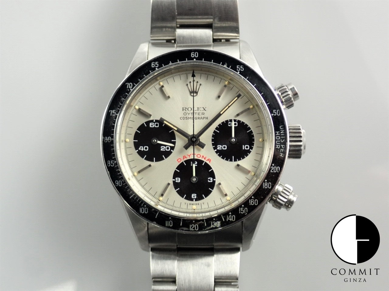 Rolex Daytona Silver x Black Dial &lt;Box and Others&gt;