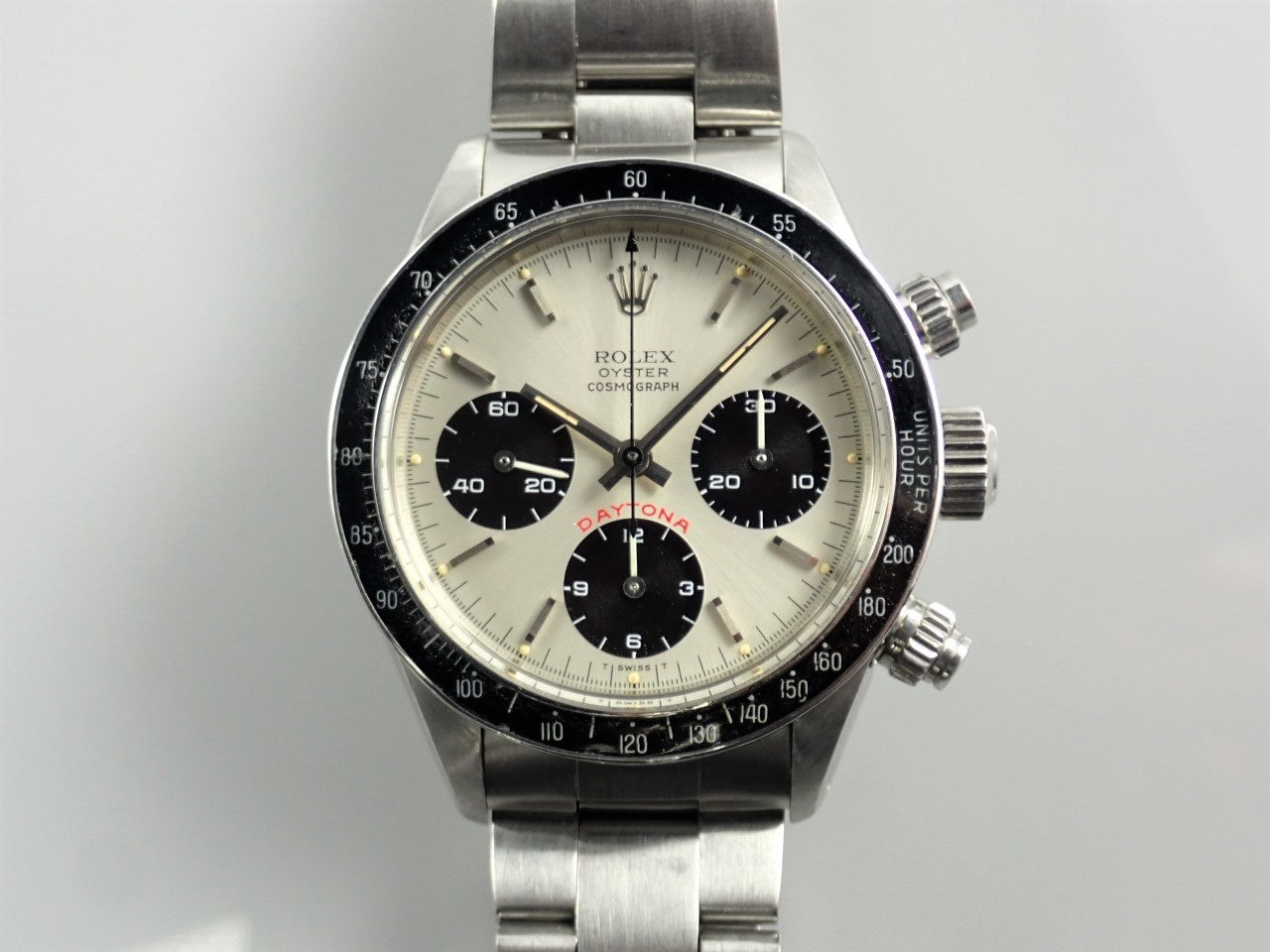 Rolex Daytona Silver x Black Dial &lt;Box and Others&gt;