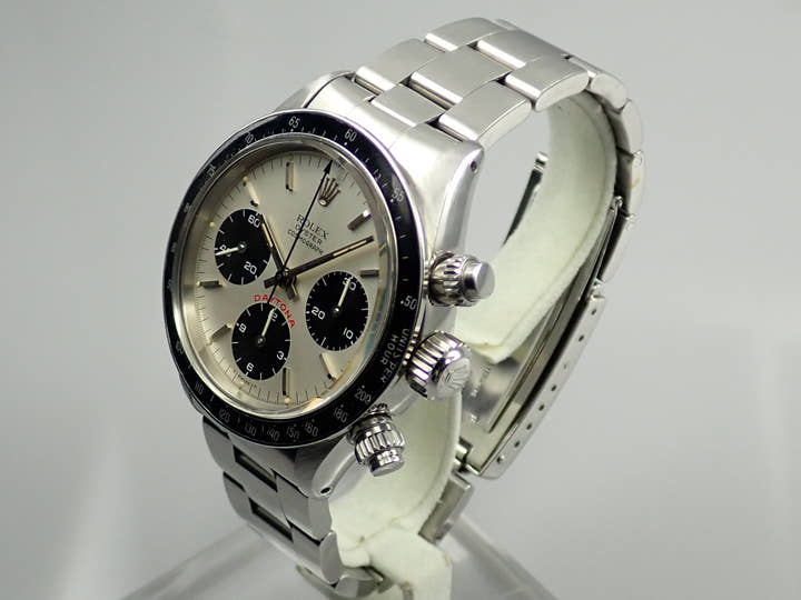 ロレックス デイトナ Ref.6263 ステンレススチール シルバー文字盤