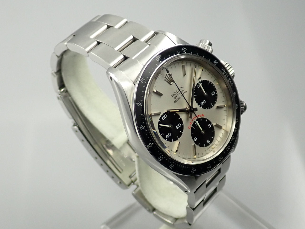 Rolex Daytona Silver x Black Dial &lt;Box and Others&gt;