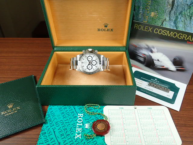 Rolex Daytona El Primero White Dial A Serial Ref.16520