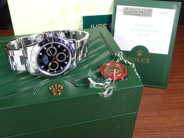 Rolex Daytona Black Dial F Ref.116520