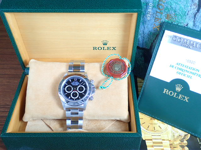 Rolex Daytona El Primero Black Dial U9 Ref.16520