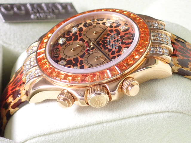 ロレックス デイトナ Ref.116598SACO レパード文字盤 中古 daytona-99