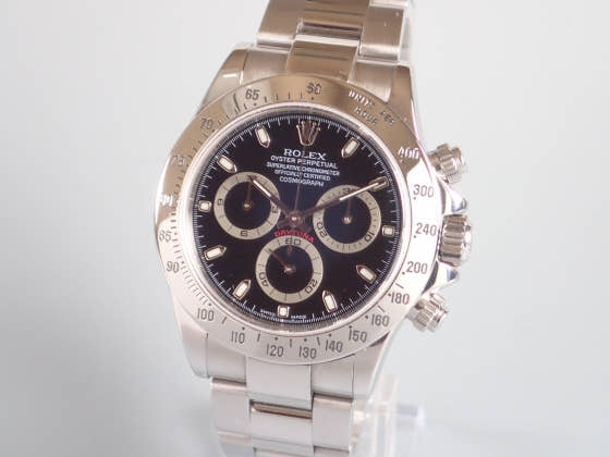 ロレックス デイトナ Ref.116520 ブラック文字盤 中古 daytona-9