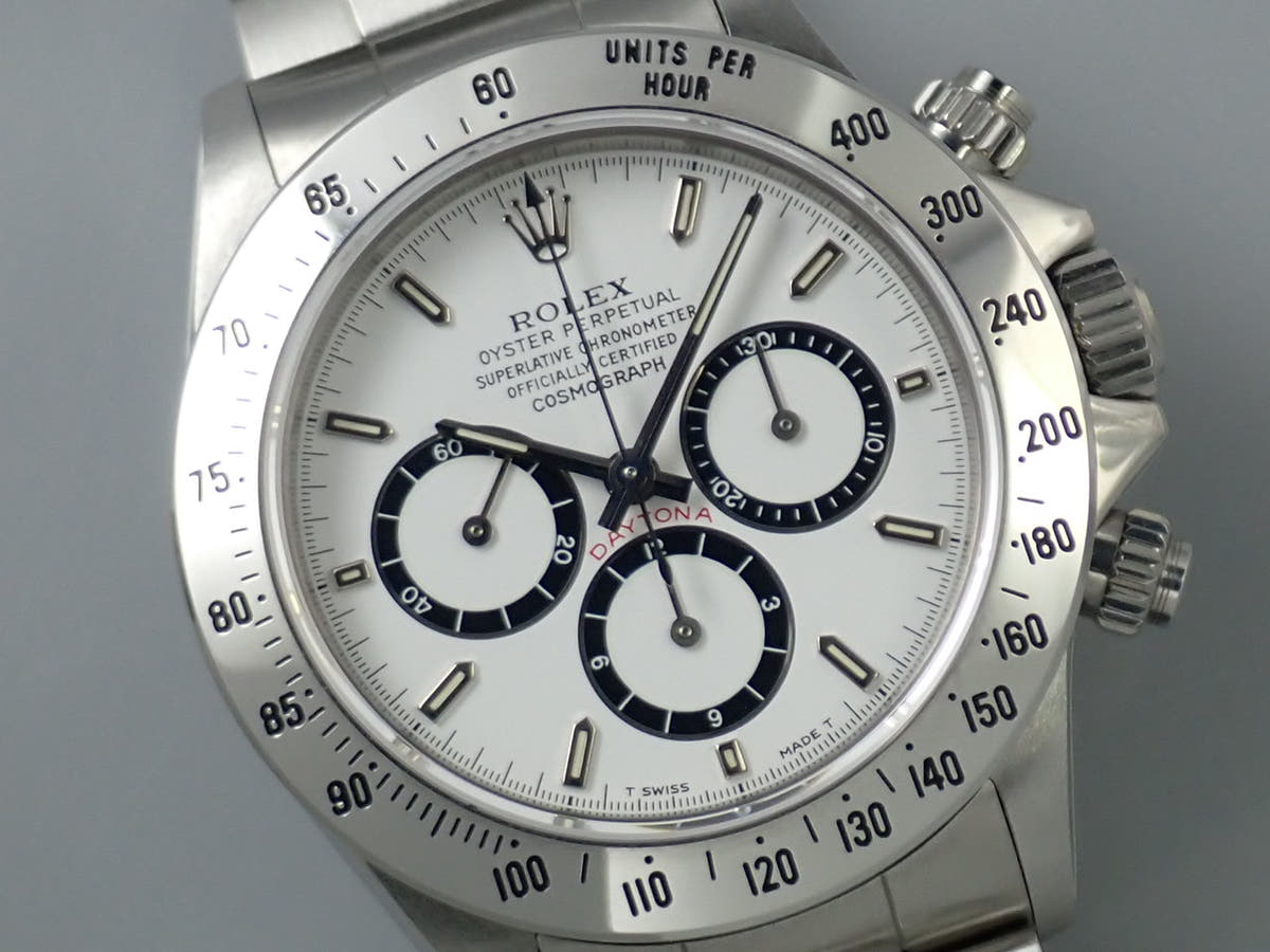 ロレックス デイトナ エルプリメロ Ref.16520 ホワイト文字盤 デッドストック 91R64FUF