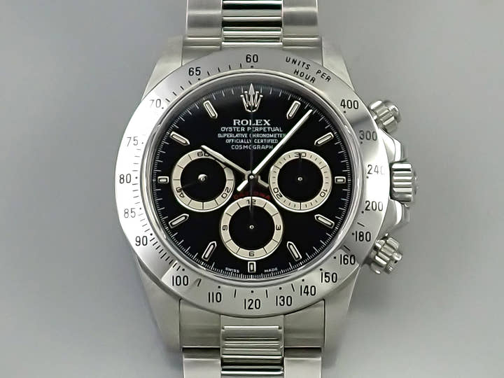 ロレックス デイトナ エルプリメロ Ref.16520 ステンレススチール ブラック文字盤