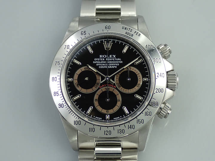ロレックス デイトナ エルプリメロ Ref.16520 ステンレススチール ブラック文字盤