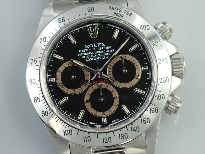 ロレックス デイトナ エルプリメロ Ref.16520 ステンレススチール ブラック文字盤