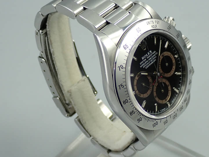 ロレックス デイトナ エルプリメロ Ref.16520 ステンレススチール ブラック文字盤
