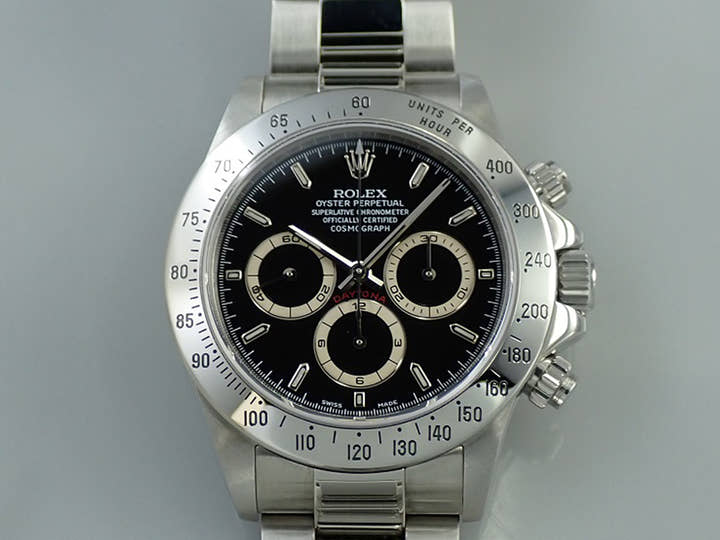 ロレックス デイトナ エルプリメロ Ref.16520 ステンレススチール ブラック文字盤