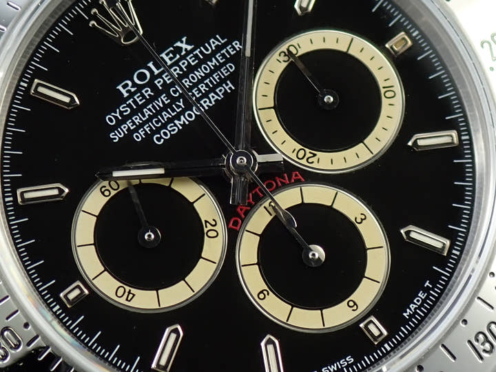 ロレックス デイトナ エルプリメロ Ref.16520 ステンレススチール ブラック文字盤