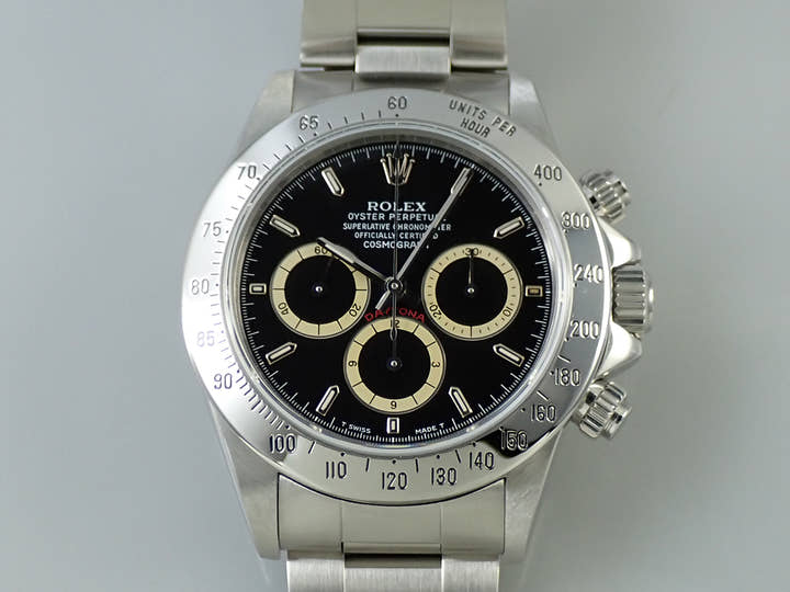 ロレックス デイトナ エルプリメロ Ref.16520 ステンレススチール ブラック文字盤