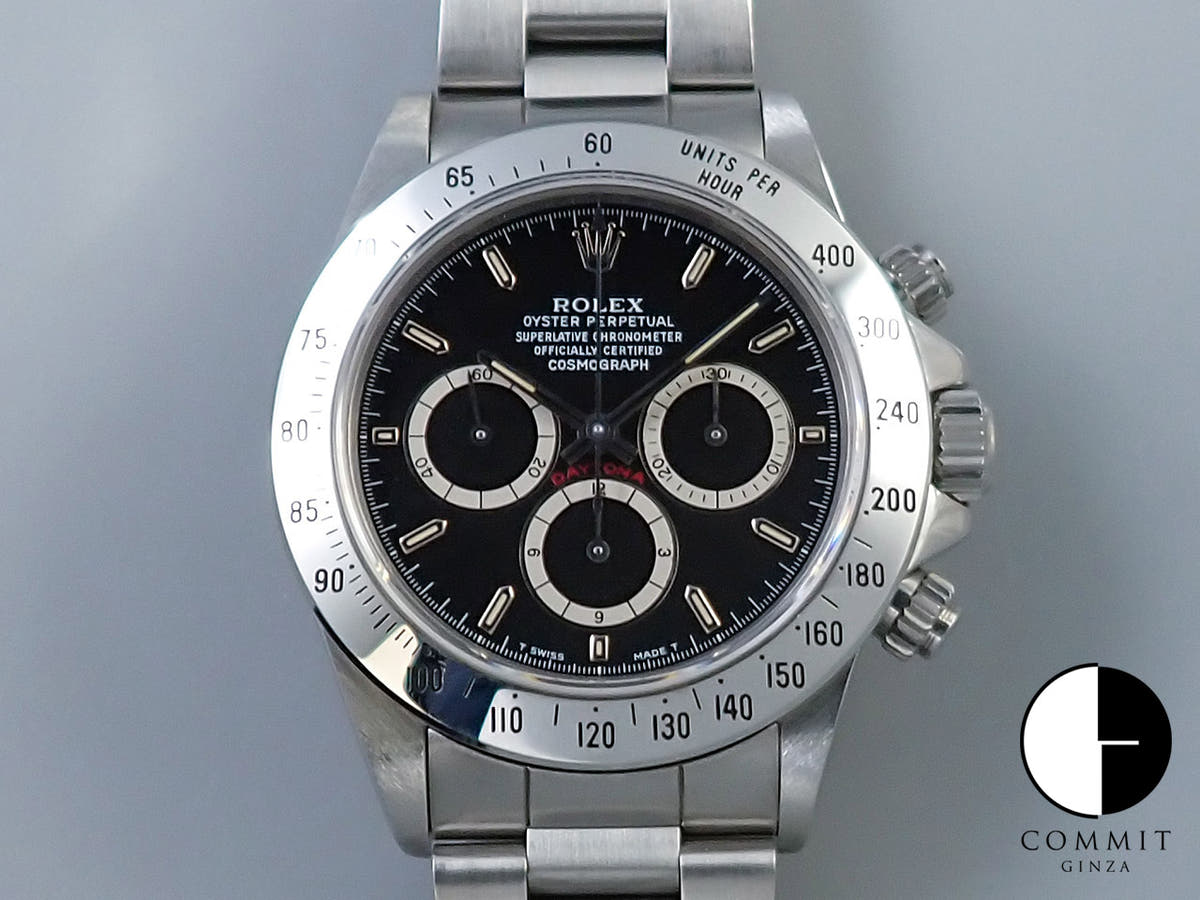 ロレックス デイトナ エルプリメロ Ref.16520 ステンレススチール ブラック文字盤