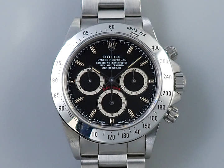 ロレックス デイトナ エルプリメロ Ref.16520 ステンレススチール ブラック文字盤