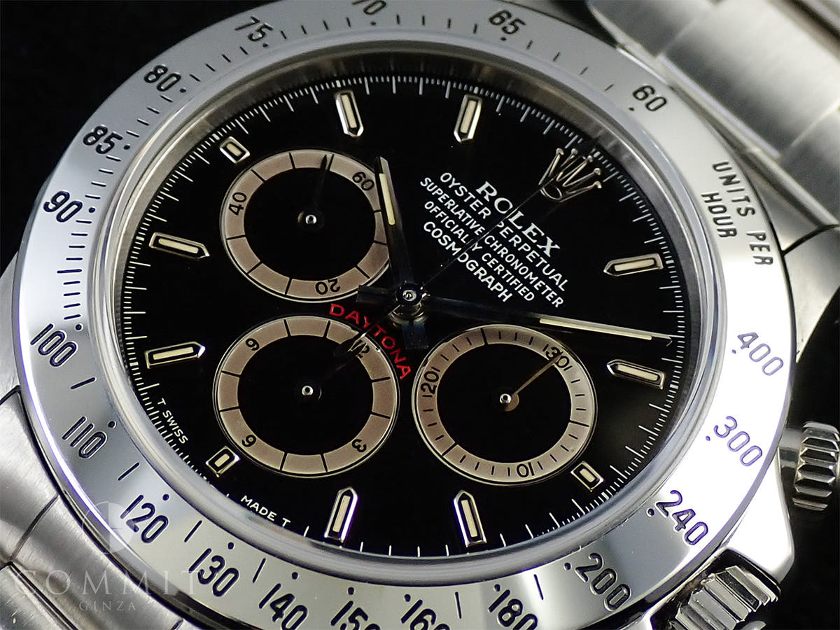 ロレックス デイトナ エルプリメロ Ref.16520 ブラック文字盤 美品 K5290570