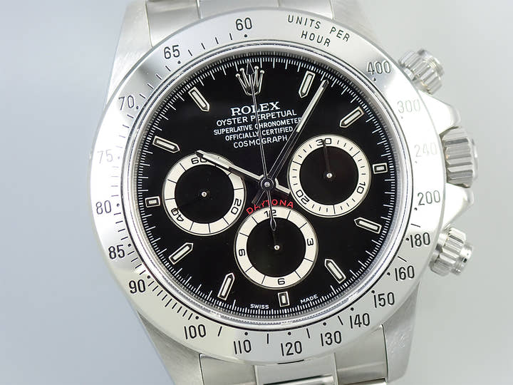 ロレックス デイトナ エルプリメロ Ref.16520 ステンレススチール ブラック文字盤