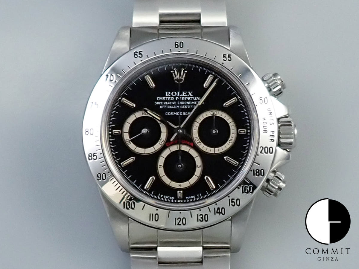 ロレックス デイトナ エルプリメロ Ref.16520 ブラック文字盤 中古 H7CSM4YM