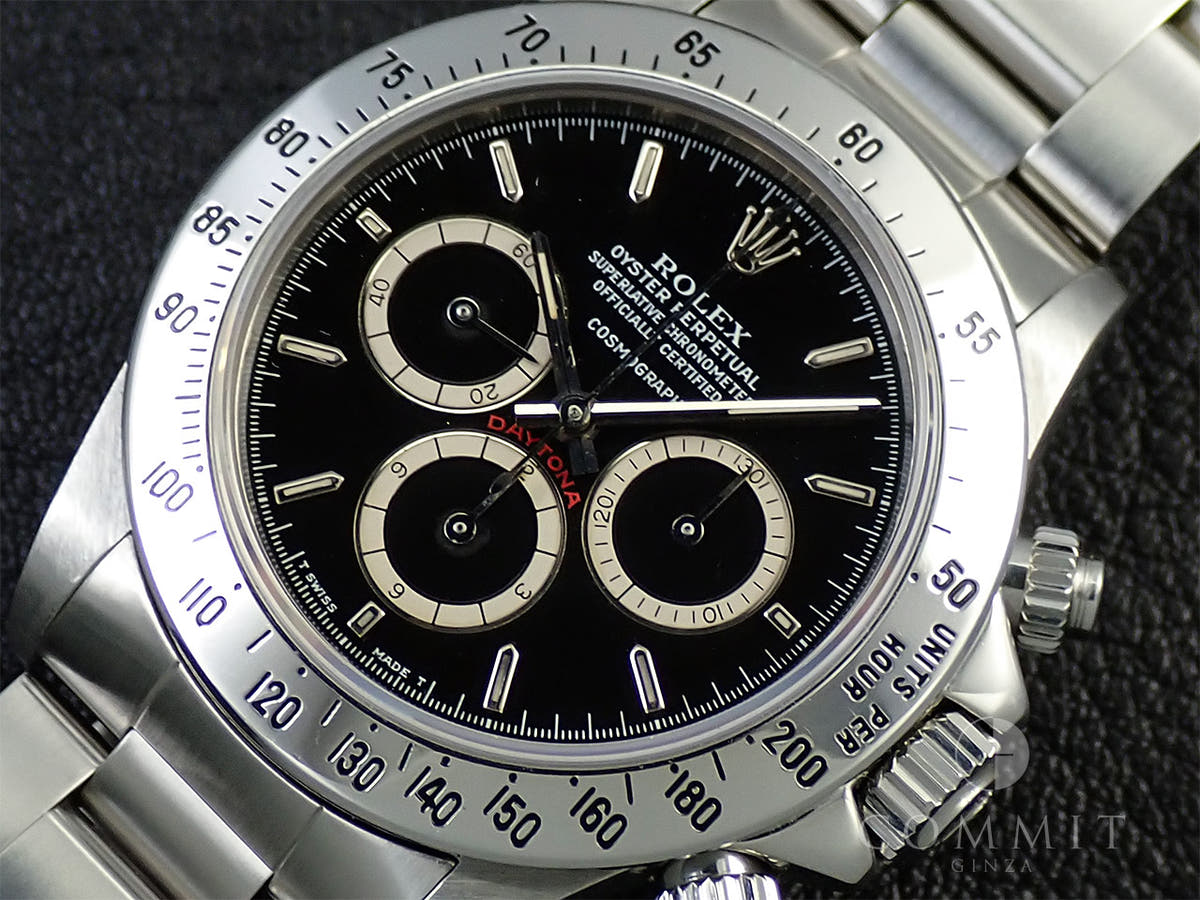 ロレックス デイトナ エルプリメロ Ref.16520 ブラック文字盤 中古 H7CSM4YM