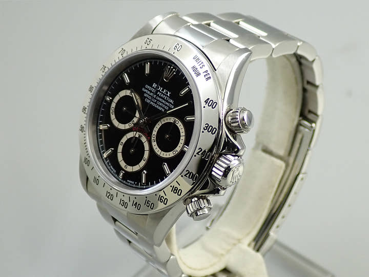 ロレックス デイトナ エルプリメロ Ref.16520 ステンレススチール ブラック文字盤