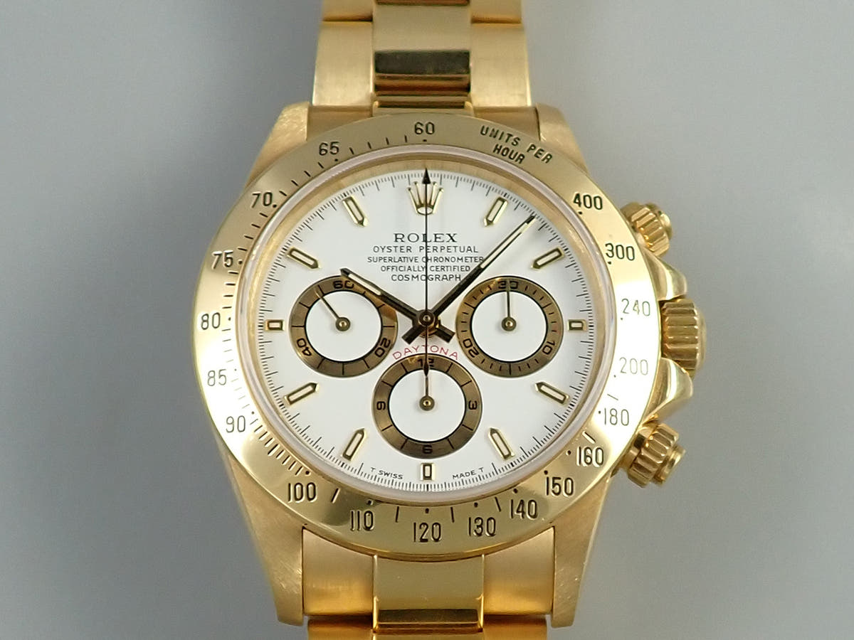 ロレックス デイトナ エルプリメロ Ref.16528 ホワイト文字盤 中古 0K5LA9XK