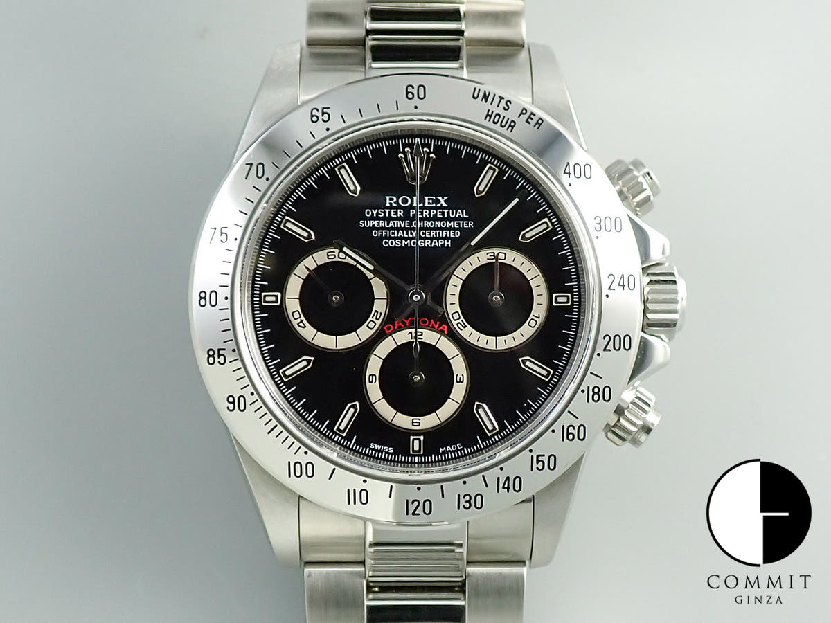 ロレックス デイトナ エルプリメロ Ref.16520 ブラック文字盤 中古 X2KALFWL