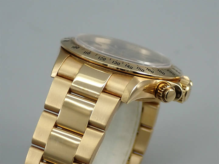 ロレックス デイトナ エルプリメロ Ref.16528 イエローゴールド ブラック文字盤