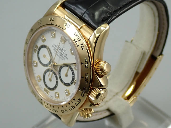 Rolex Daytona El Primero Ref. 16518G Yellow Gold White Dial